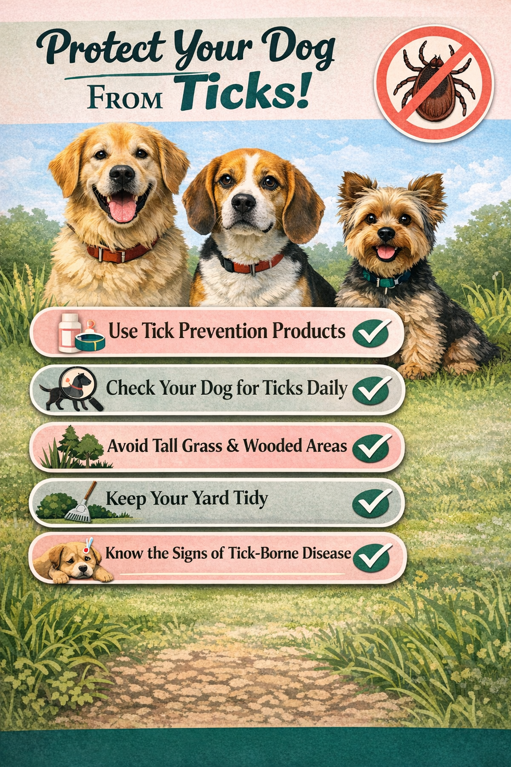 Beware of ticks