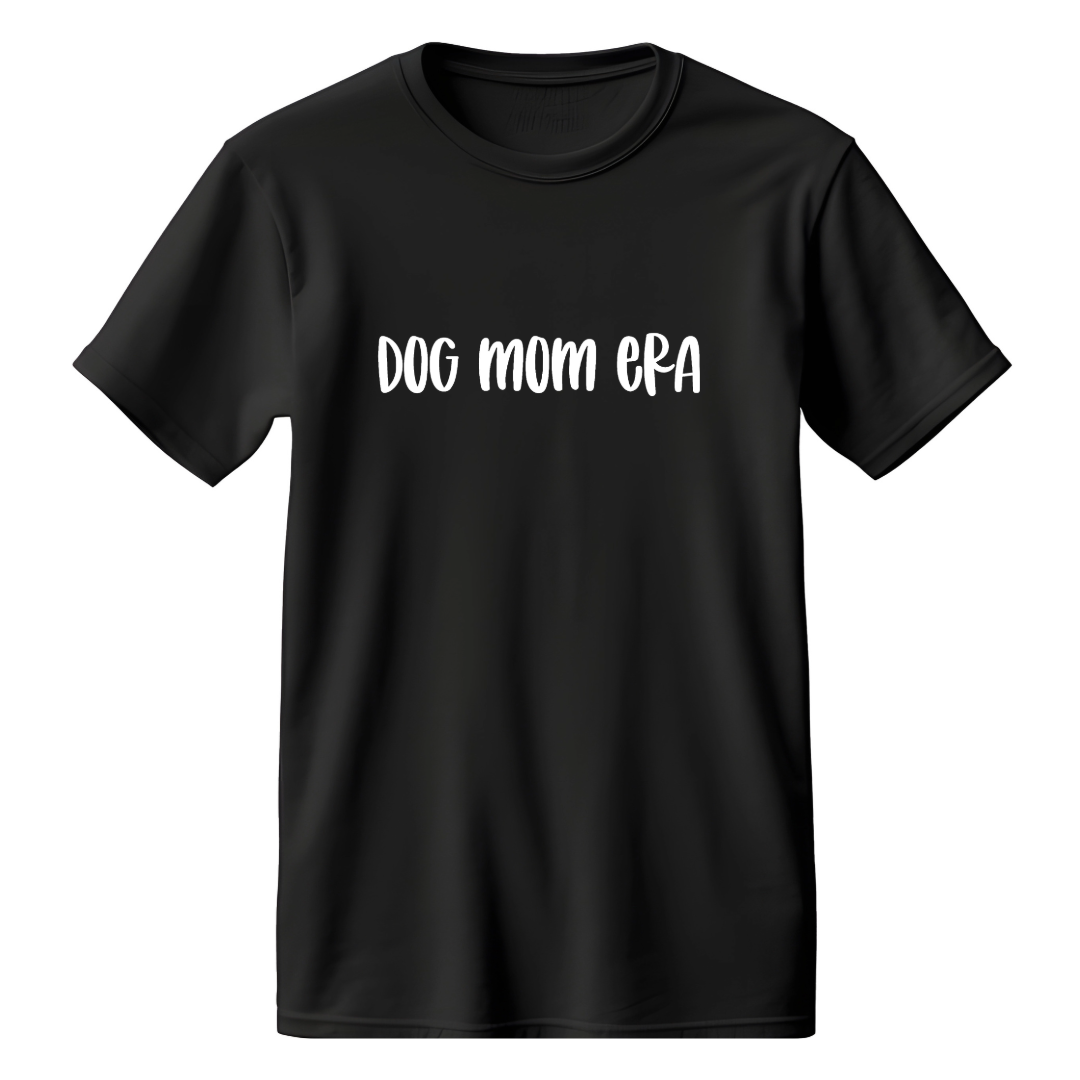 Chic 'Dog Mom Era' Fleece T-shirt - Trending Style