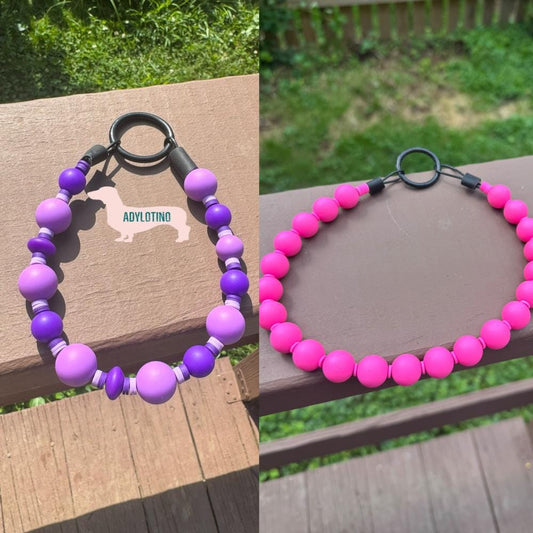 Textured BEADED DOG COLLAR | Custom Pet Collar | Pet Name Collar | Personalized Dog Or Cat Collar, Soft & Stylish Design, Adjustable Pet